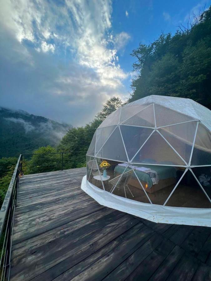 מלון Chakvistavi Mtirala Glamping מראה חיצוני תמונה
