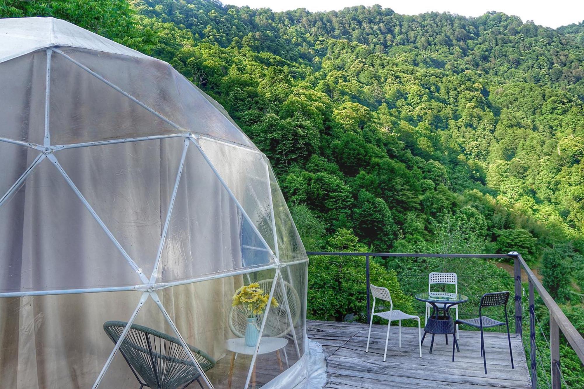 מלון Chakvistavi Mtirala Glamping מראה חיצוני תמונה
